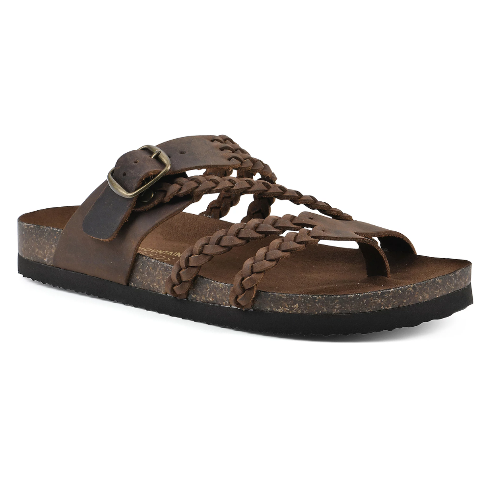 June | Braided Cork Sandals