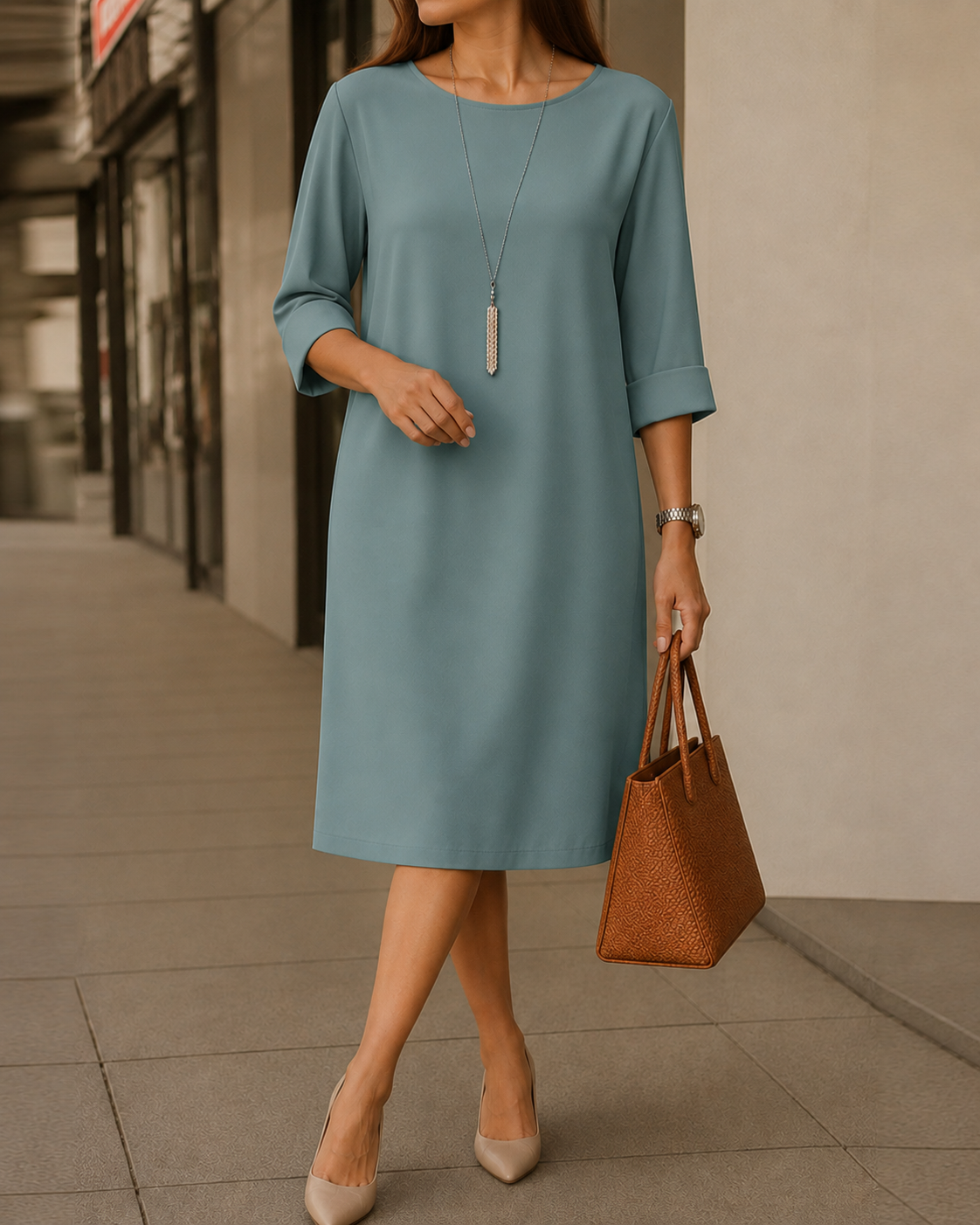 Rosalie | Relaxed Midi Dress