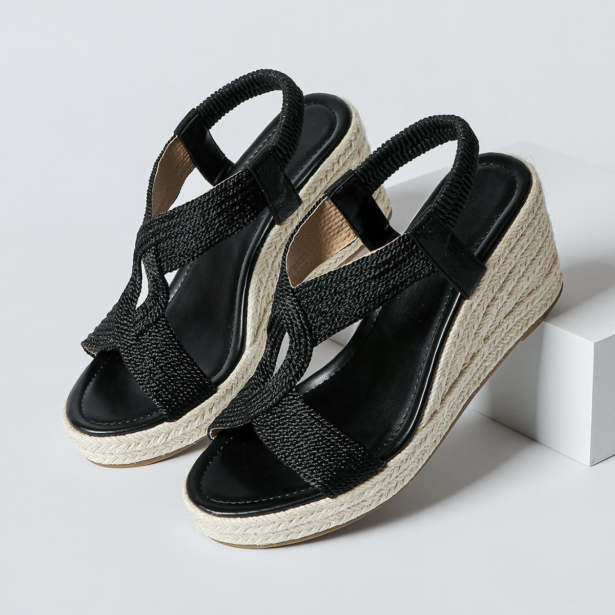 Odile | Woven Rope Wedges