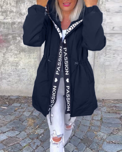 Nathalia™ - Classic Jacket with Zip Closure