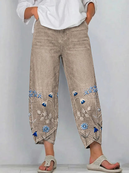 Margaux | Pull-On Wide Leg Trousers