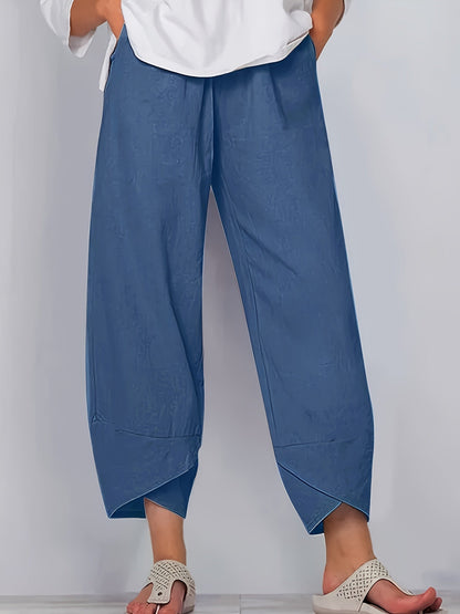Zara™ Elegant Side-Pocket Trousers