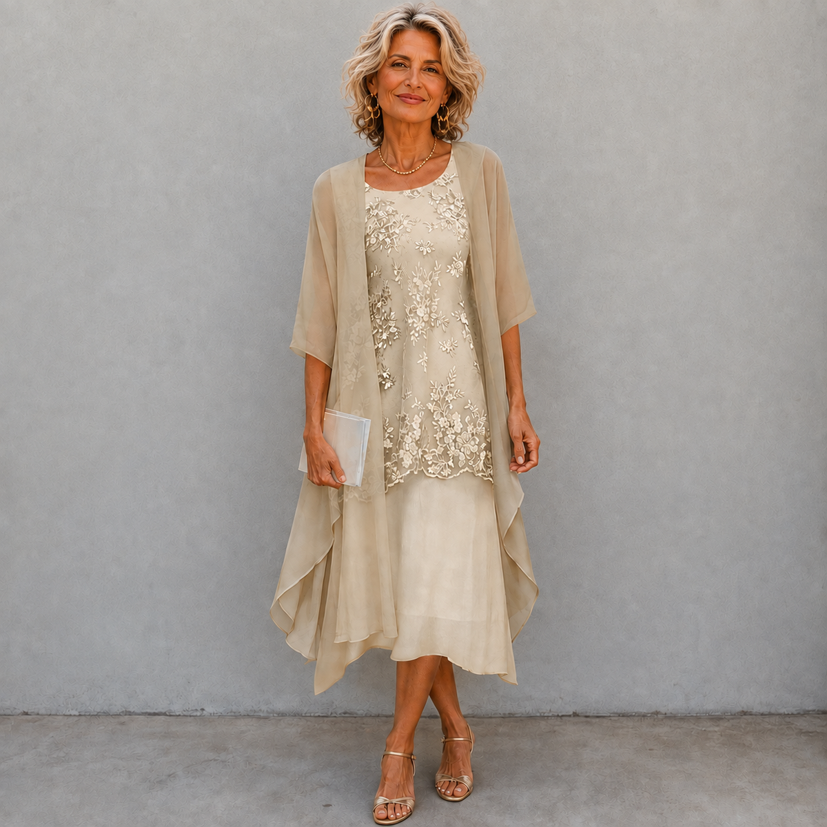 Marnie | Chiffon Two-Piece Set