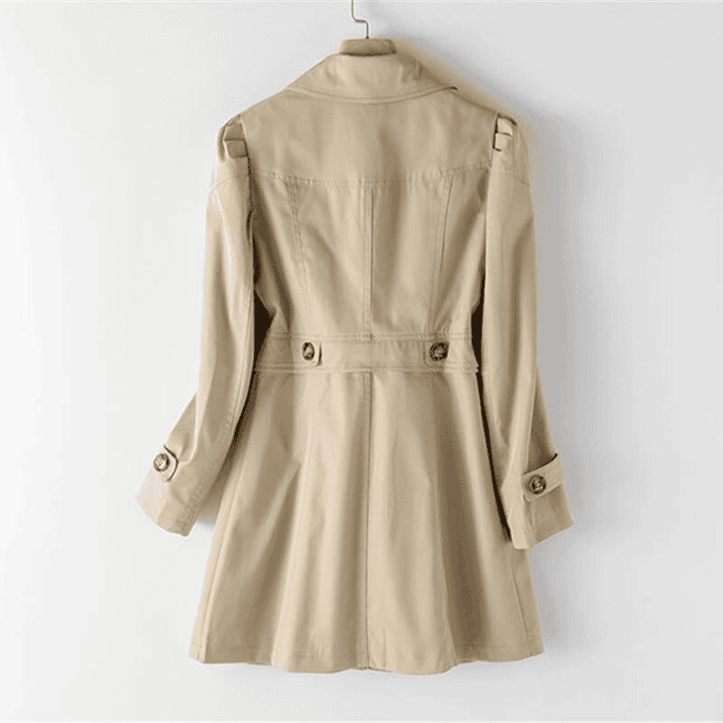 Raphaella™ - Mid-Length Trench Coat