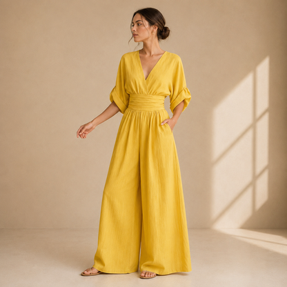 Céleste | Wide Leg Jumpsuit