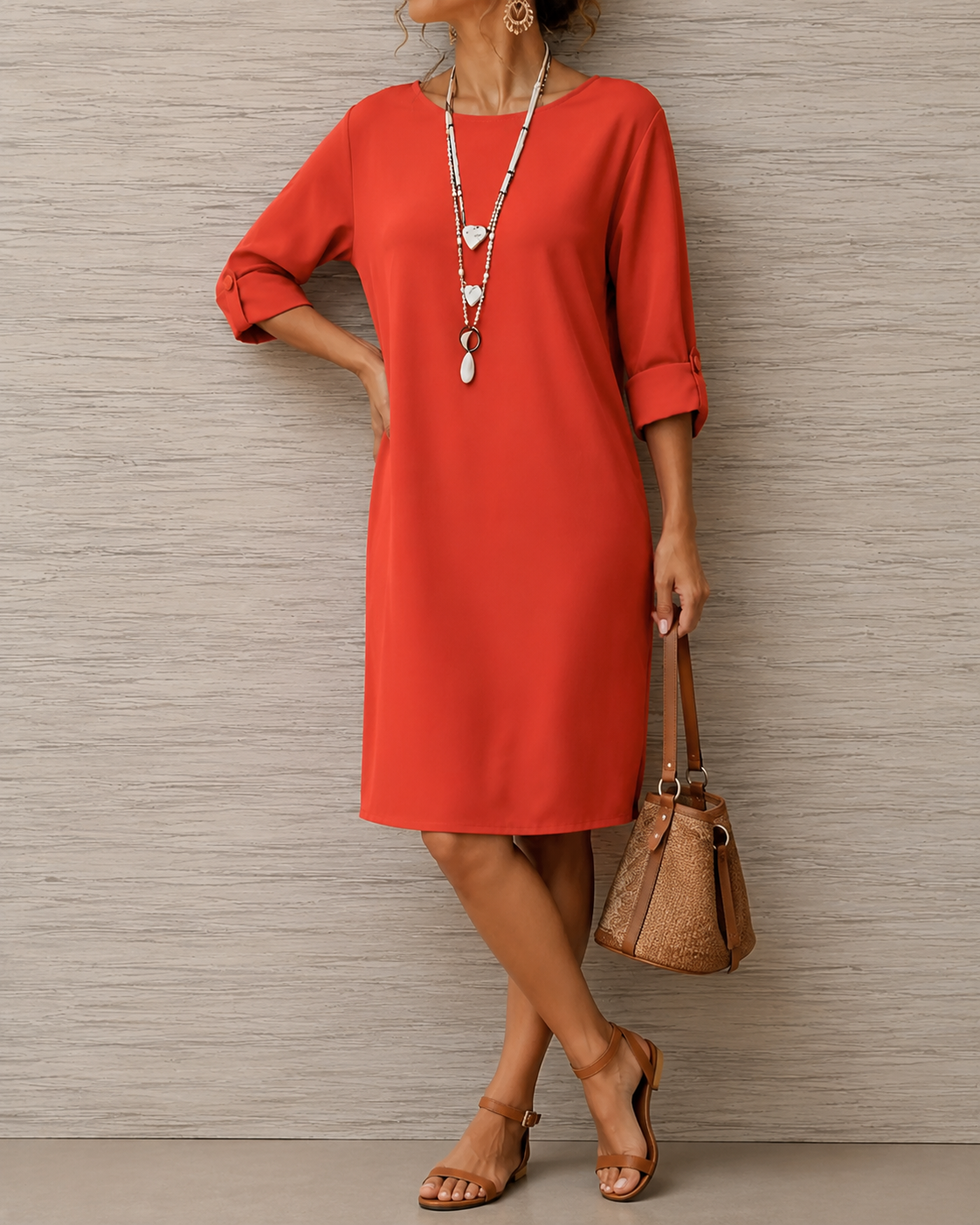 Rosalie | Relaxed Midi Dress