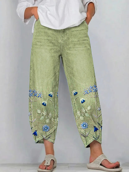 Margaux | Pull-On Wide Leg Trousers