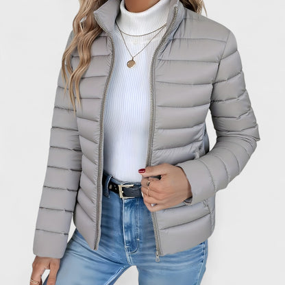 Astrid | Longline Jacket with Collar