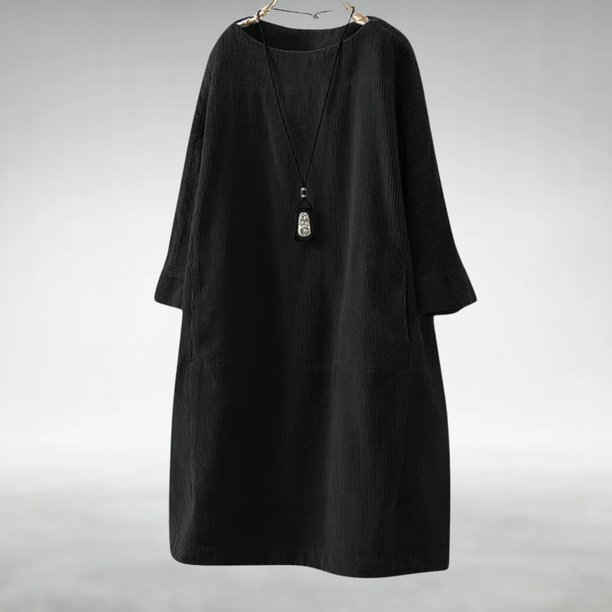Margot | Relaxed Corduroy Midi Dress