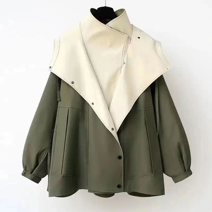 Xiandra™ - Trendy Hooded Windbreaker Coat