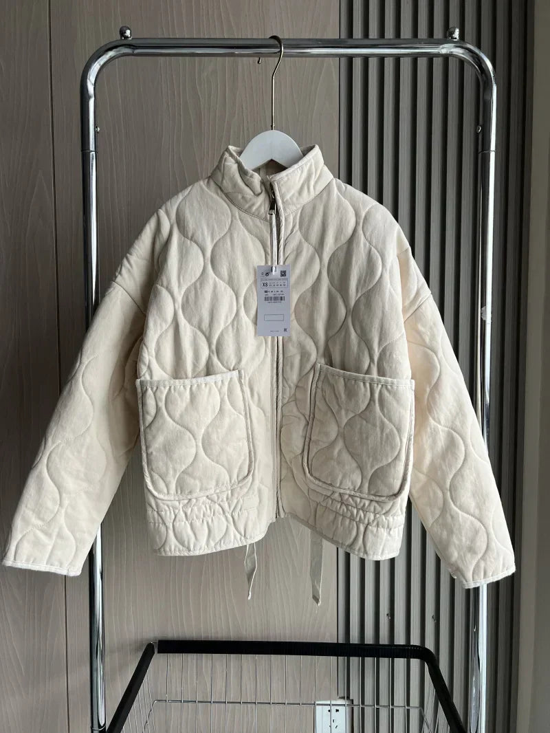 Megan™ - Vintage Quilted Cotton Jacket