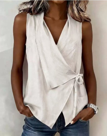 Loretta | Sleeveless Blouse