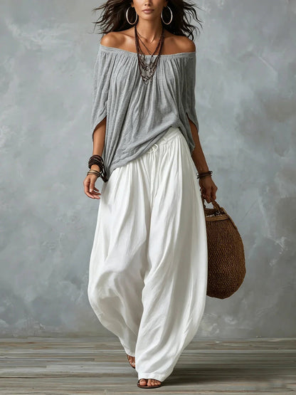 Esme | Relaxed Off-Shoulder Set
