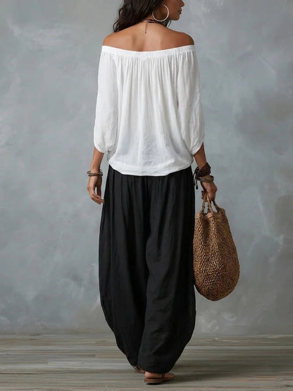 Esme | Relaxed Off-Shoulder Set