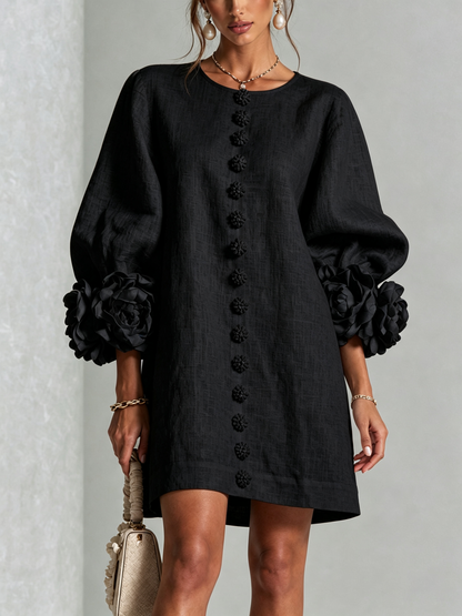 Anouk | Floral Button-Down Dress