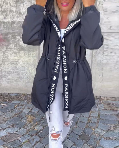 Nathalia™ - Classic Jacket with Zip Closure