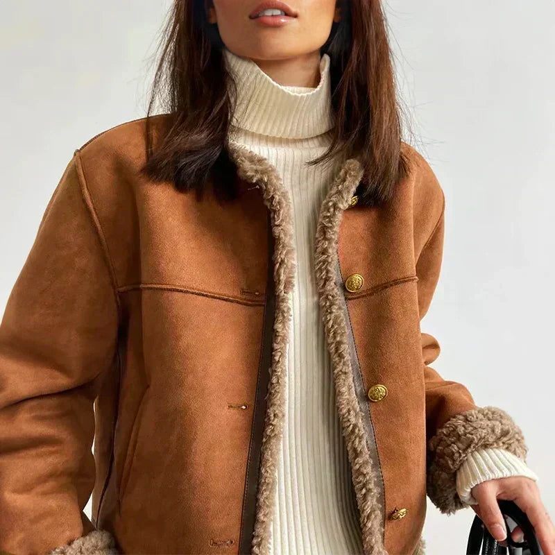 Brittany™ - Genuine Sheepskin Jacket