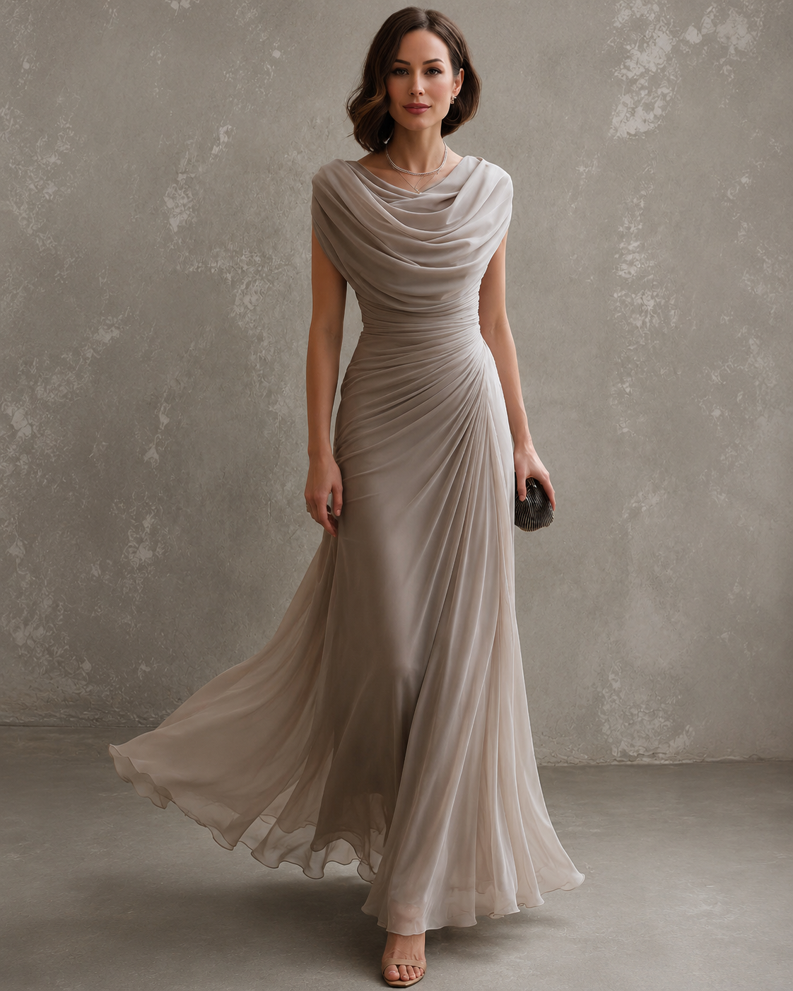 Estelle | Cowl Neck Maxi Dress instead