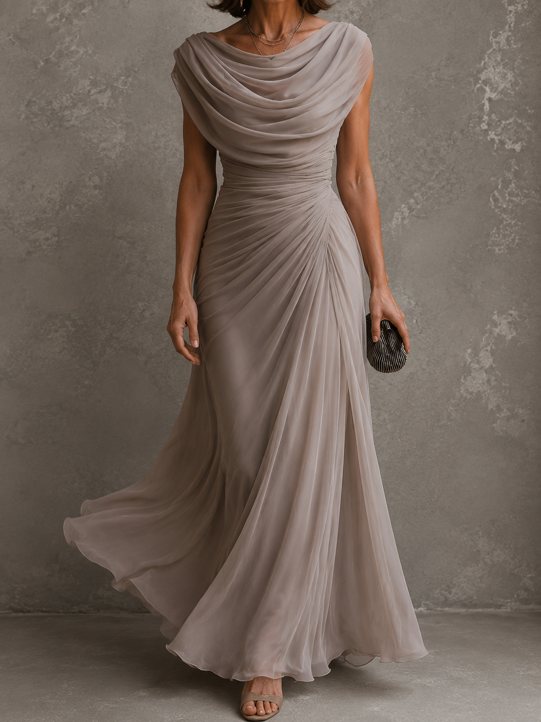 Estelle | Cowl Neck Maxi Dress instead