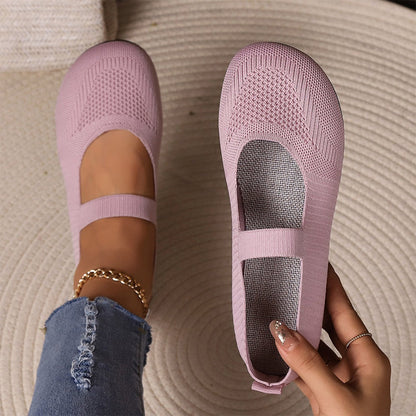 Valerie | Breathable Knit Ballet Flats